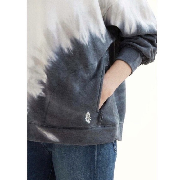 FP Movement X Free People Ombre Metti Crew Black White Combo S - Picture 4 of 8